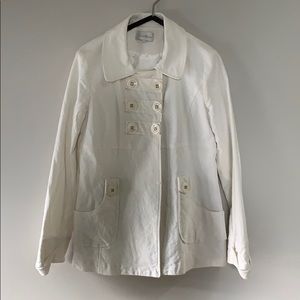 Vintage White Denim Jacket